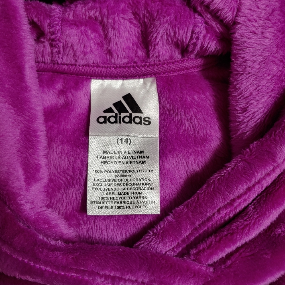 Adidas hoodie.  Size 14 - Picture 5 of 5